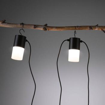 Paulmann Plug & Shine kültéri fénylánc Tubs antracit 3xE14 kép