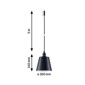 Paulmann Plug & Shine lógó világítás Kofia, antracit, IP44 kép