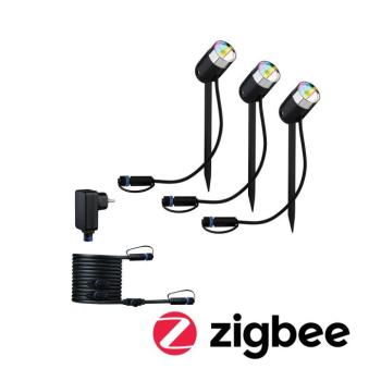 Paulmann Plug & Shine Pike ZigBee RGBW 3 bázisú Paulmann Plug & Shine Pike kép