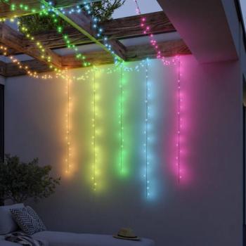 Paulmann Plug&Shine Yuna okos fényfüzér, 10 m, RGB, fekete kép