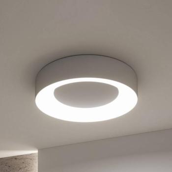 Paulmann Smart LED mennyezeti lámpa Casca, alumínium, Ø 40 cm, RGBW, IP44 kép