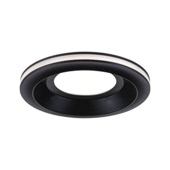 Paulmann Sormus LED beépíthető lámpa, fekete, Ø 10 cm, IP65, 3 darabos kép