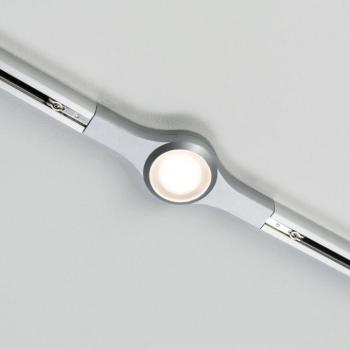 Paulmann URail LED Line Connector, króm matt kép