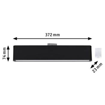 Paulmann URail LED-sínlámpa, Ceris, fekete, 4 000 stepdim kép