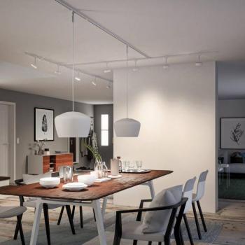 Paulmann URail sín, jelszínű fehér, hossza 10 cm, alumínium kép