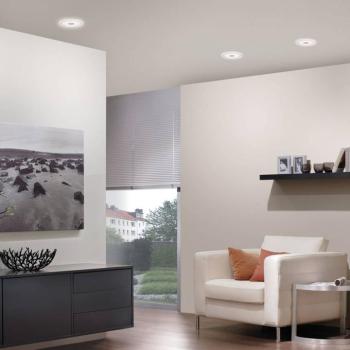 Paulmann Whirl LED beép. lámpa 4,9W 3-db sor kerek kép