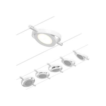 Paulmann Wire RoundMac LED kábelrendszer, 5 izzós, fehér kép