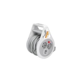 PB25C – 10 m hosszú dobos hosszabbítókábel, 2 aljzattal + USB‑A és USB‑C PB25C kép