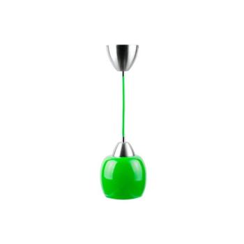 PERA-S üveg függeszték 1xE27 zöld 4101410 VITO