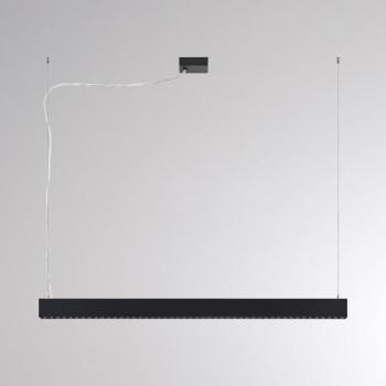 PERFORA PROLINE M LED lógó lámpa, fekete, 106 cm, DALI, felfelé/lefelé irányuló kép