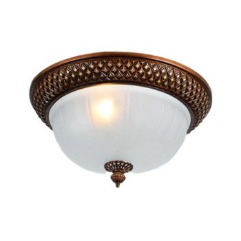 PETRA M MENNYEZETI LÁMPA 2XE27 380mm BRONZ kép