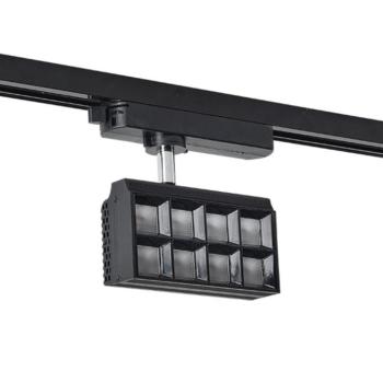 PFLD SÍNES LÁMPATEST 2-LINES 20W 30° 3000K FEKETE kép