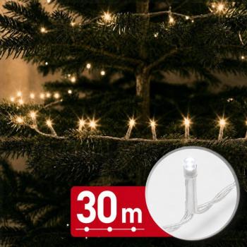 Phenom fényfüzér - 30 m - meleg fehér - 600 LED - 220-240V - 6W - átlátszó kábel kép