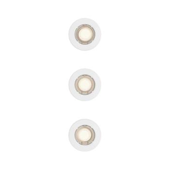 Philips - 3 darabos PERIDOT süllyesztett mennyezeti lámpa szett 1xGU10/7W/230V fehér 872110303707700 kép