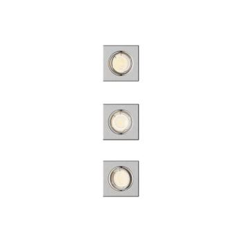 Philips - 3 darabos PERIDOT süllyesztett mennyezeti lámpatest szett, 1xGU10/7W/230V, ezüst 872110303705300 kép