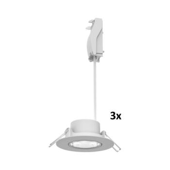 Philips - 3 darabos szett dimmelhető beépíthető mennyezeti lámpatest CILANTRO LED/5W/230V 2700K fehér 872110303801200 kép