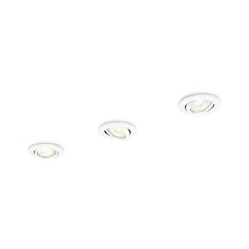 Philips 59243/31/E7 - KÉSZLET 3x Beépíthető lámpa ENIF 1xGU10/50W/230V 59243/31/E7 kép