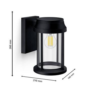 Philips Bellini kültéri fali lámpa, Ø 16 cm kép