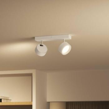 Philips Bracia LED mennyezeti spotlámpa, 2 izzós, fehér kép
