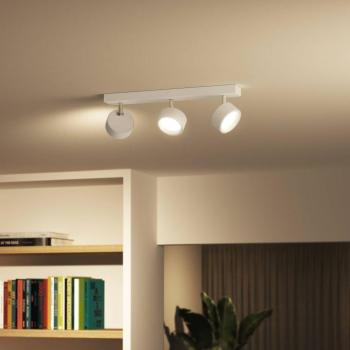 Philips Bracia LED mennyezeti spotlámpa, 3 izzós, fehér kép