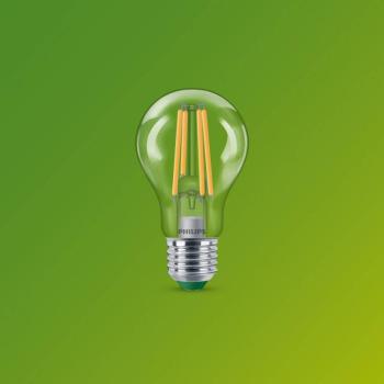 Philips E27 LED izzó A60 4 W 840 lm 2700 K szálas, 6 darabos csomag kép