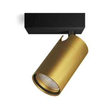 Philips - Fürdőszobai spotlámpa IDRIS 1xGU10/5W/230V IP44 fekete/arany 8720169299177 kép