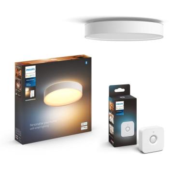 Philips Hue Enrave L fehér + Philips Hue Motion Sensor kép
