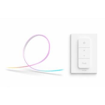 Philips Hue Essential Flex Strip Light 5 m + Philips Hue dimmer switch V2 kép