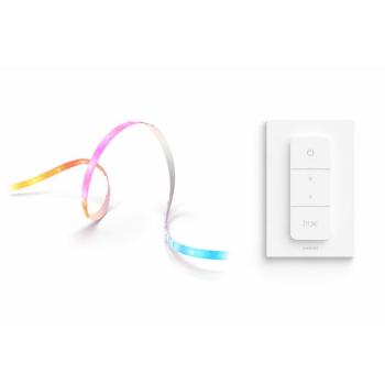 Philips Hue Essential RGBIC RGB 10 m + Philips Hue dimmer switch V2