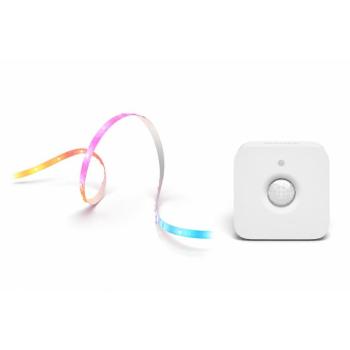 Philips Hue Essential RGBIC RGB 10 m + Philips Hue Motion Sensor kép