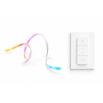 Philips Hue Essential RGBIC RGB 5 m + Philips Hue dimmer switch V2 kép
