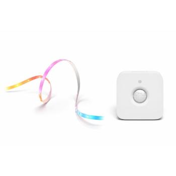 Philips Hue Essential RGBIC RGB 5 m + Philips Hue Motion Sensor kép