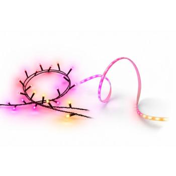 Philips Hue Festavia světelný řetěz 20m + Philips Hue Flux strip light 3 m kép