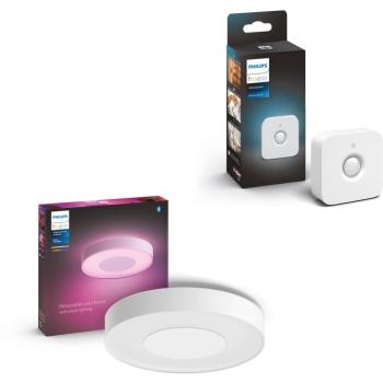Philips Hue Infuse L fehér + Hue Motion Sensor kép