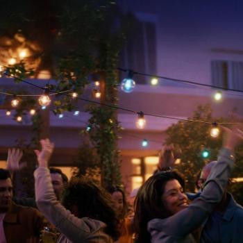 Philips Hue LED fényfüzér Festavia Globe 14 m 20 db IP65