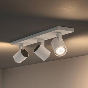 Philips Hue Runner LED spotlámpa, 3 izzós, dimmelő kapcsoló, fehér kép