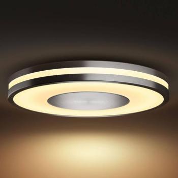 Philips Hue White Ambiance mennyezeti lámpa alu kép