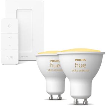 Philips HueWA 4,3 W GU10 2P EUR + Philips Hue Dimmer Switch EU/UK v2 kép