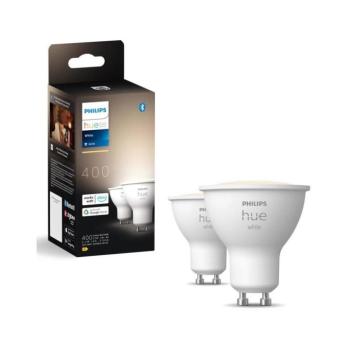 KÉSZLET 2x LED Dimmelhető izzó Philips Hue WHITE GU10/4,2W/230V 2700K 8720169230231 kép