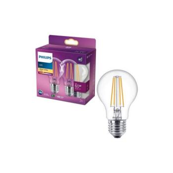 KÉSZLET 2x LED Izzó VINTAGE Philips E27/7W/230V 2700K 8718699777739 kép