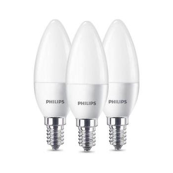 Készlet 3 x LED izzó Philips B35 E14/5,5W/230V 8718696761281 kép