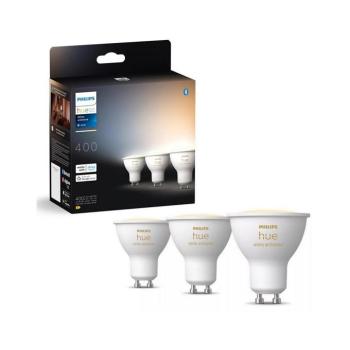 KÉSZLET 3x LED Dimmelhető izzó Philips Hue WHITE AMB. GU10/4,2W/230V 2200-6500K 8720169230095 kép