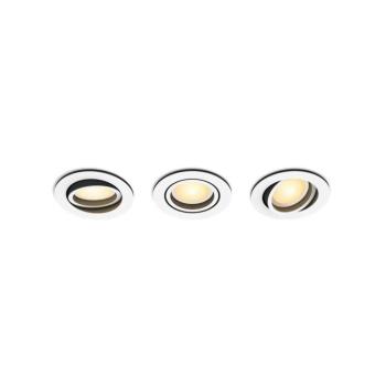 Philips-KÉSZLET 3xLED Dimmelhető függesztett mennyezeti lámpa Hue MILLISKIN 1xGU10/4,2W/230 8720169319936 kép