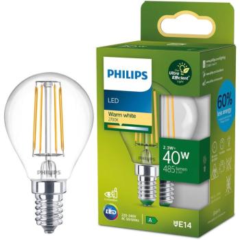 Philips LED 40 W, P45, E14, 2700 K, CL UE SRT4 kép