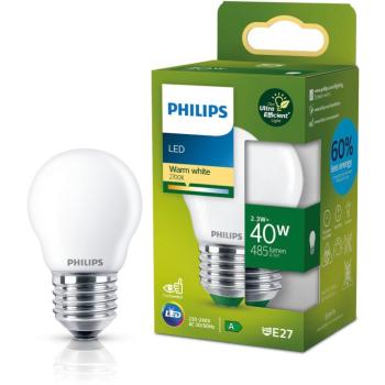 Philips LED 40 W, P45, E27, 2700 K, FR UE SRT4 kép