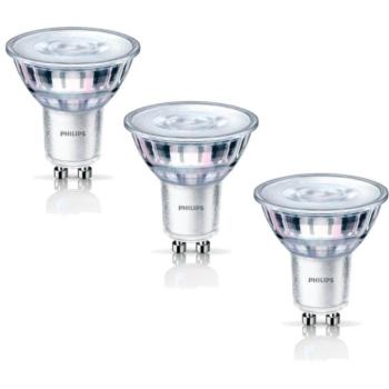 Philips LED Classic spot 4,6-50W, GU10, 2700K, 3 db-os szett