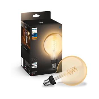 LED Dimmelhető izzó Philips Hue WHITE FILAMENT G125 E27/7W/230V 2100K 8719514343023 kép
