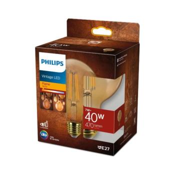 Philips LED VINTAGE izzó G95 E27/7W/230V 1800K TECOBB201 kép
