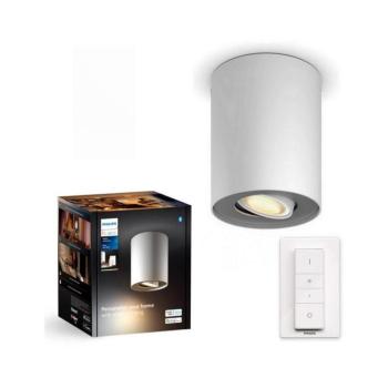 Philips - LED Dimmelhető spotlámpa Hue PILLAR 1xGU10/4,2W/230V + távirányító fehér 8720169320291 kép