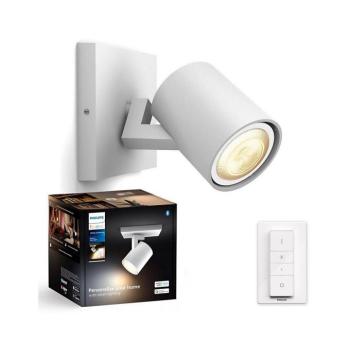 Philips - LED Dimmelhető spotlámpa Hue RUNNER 1xGU10/4,2W/230V + távirányító fehér 8720169320772 kép